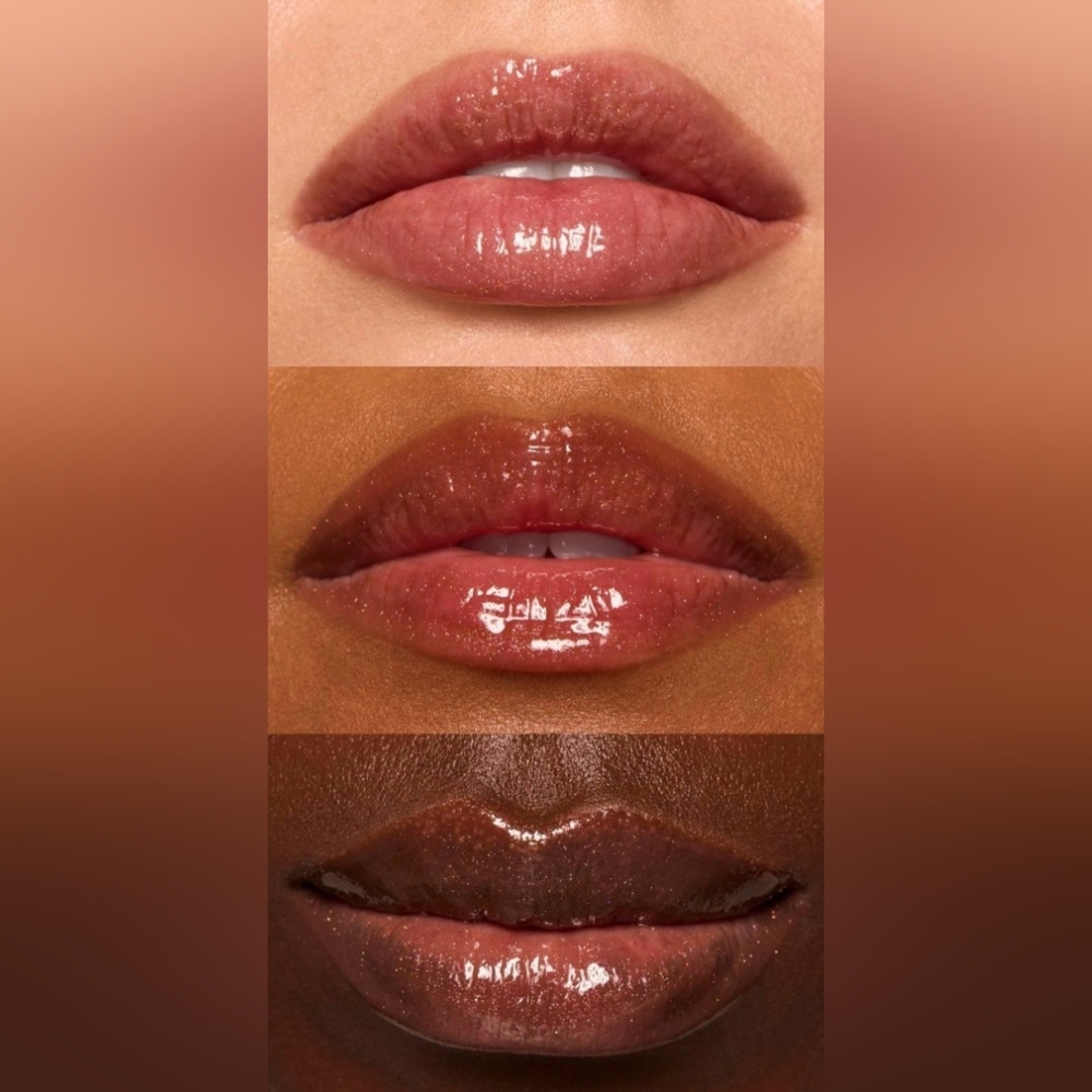 🤎🟤🤎 NIB Luscious e.l.f. Glimmering Chocoluxe Lip Gloss - Picture 7 of 15
